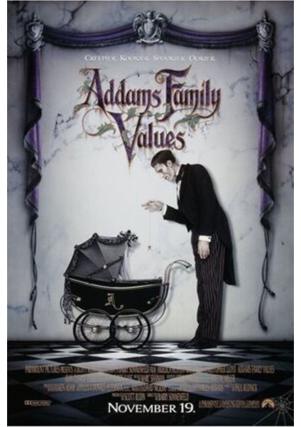 Addams Familyvalues (1993) 1 Kağıt - Afiş - POSTER-1164