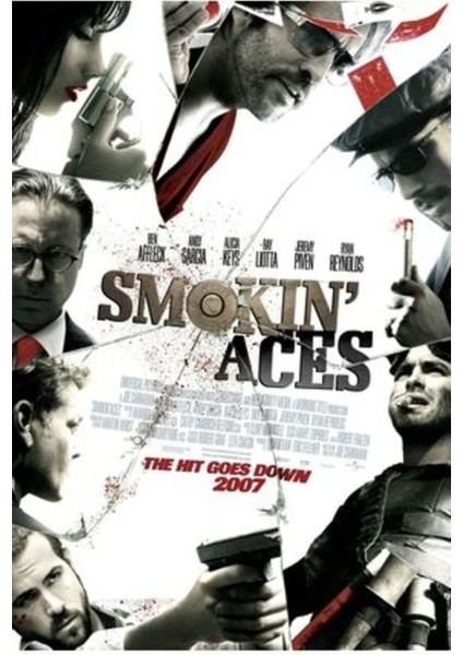 Smokin' ACES(2006) 1 Afiş - Poster Kağıt - Afiş - POSTER-5783