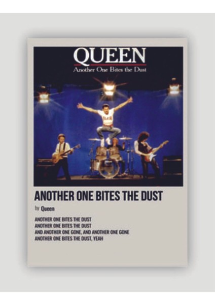 Another Onebites The Dust Duvar Posteri - Duvar Dekoru - Kalın Kağıt - Çerçevesiz