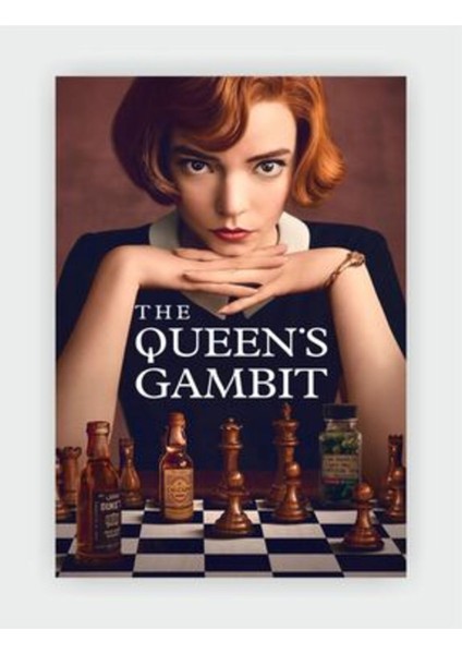 The Queen'sgambit Dizi Duvar Posteri - Kalın Kağıt - Çerçevesiz
