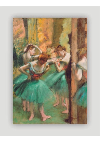 Balerinleredgar Degas Duvar Posteri - Kalın Kağıt - Çerçevesiz