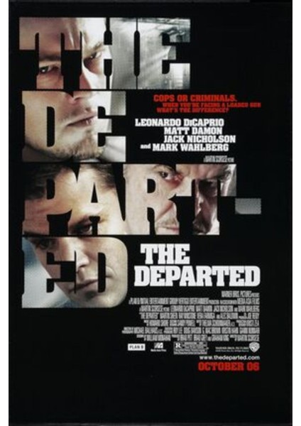 The DEPARTED(2006) 1 Afiş - Poster Kağıt - Afiş - POSTER-6777