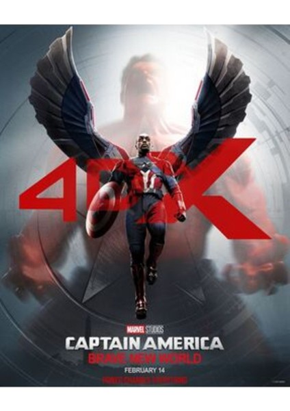 Captainamerica Brave New World (2025) 0009 Kağıt - Afiş - POSTER-1968