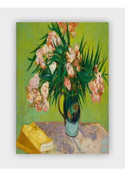 OLEANDERS1888 Vincent Van Gogh Duvar Posteri - Kalın Kağıt - Çerçevesiz