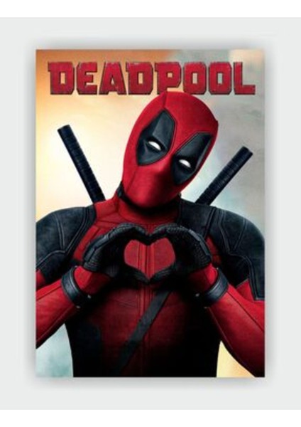 Deadpoolfilm Duvar Posteri - Kalın Kağıt - Çerçevesiz