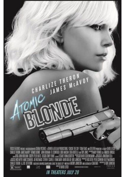 Atomic BLONDE(2017) 3 Kağıt - Afiş - POSTER-1434