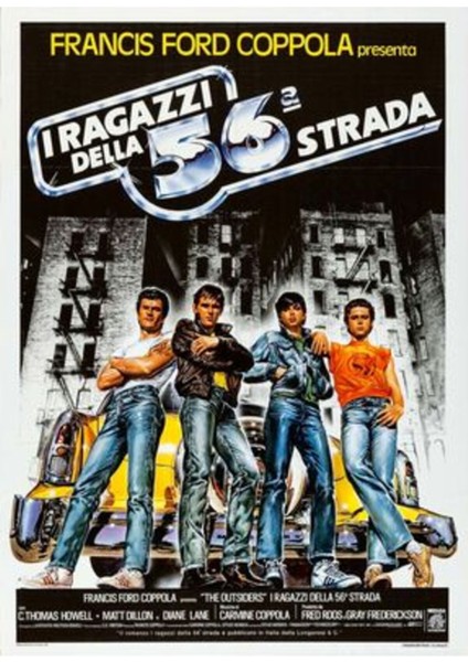 The OUTSIDERS(1983) 3 Afiş - Poster Kağıt - Afiş - POSTER-7712