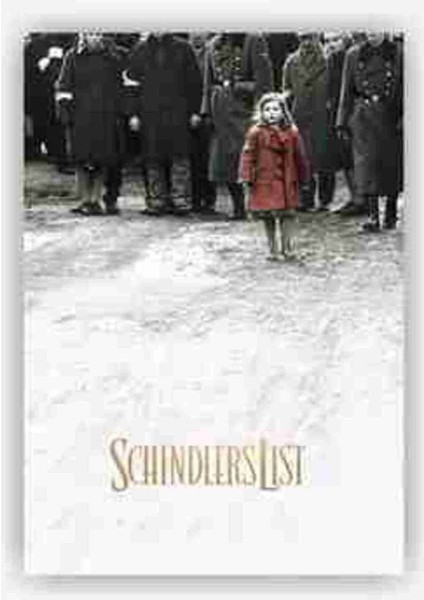 Schindler'slist - Schindler'in Listesi Film Duvar Posteri - Kalın Kağıt - Çerçevesiz