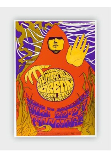 Paulbutterfield Blues Band Cream South Side Sound System Vintage Duvar Posteri