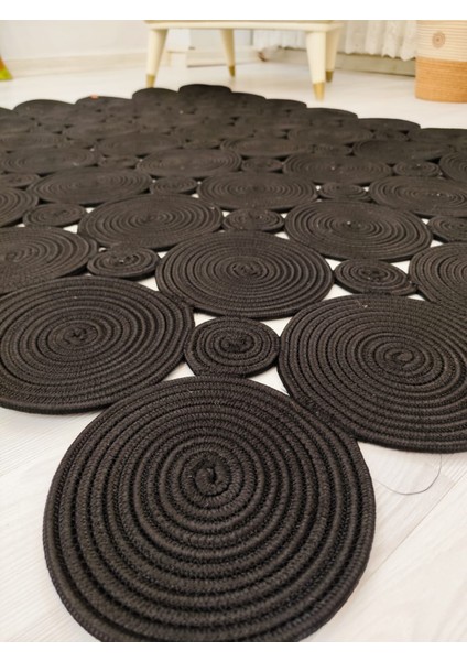 Jüt Hasır Görünümlü Desenli Modern El Örgüsü Dikdörtgen Halı Kilim modelleri