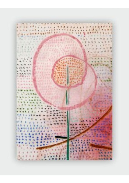 Paul Kleeaufbluehend Expressionism Art Duvar Posteri - Kalın Kağıt - Çerçevesiz