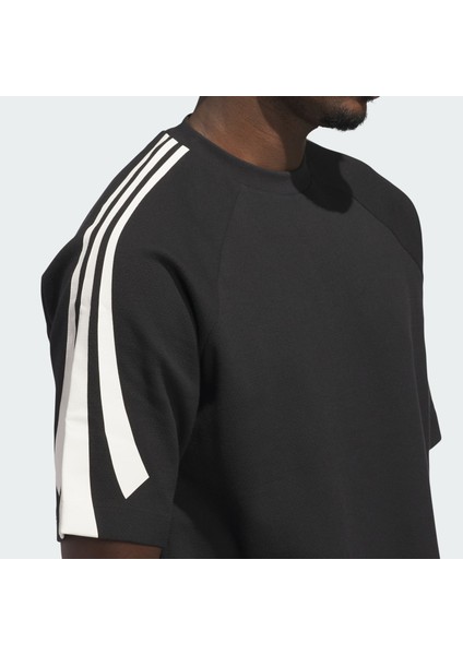 Performance JX5592 Adidas Basketball Short Sleeve Sweatshirt (Gender Neutral) fırsatları
