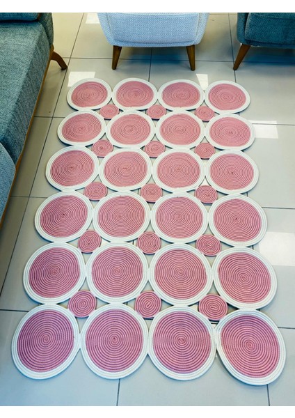 Jüt Hasır Görünümlü Desenli Modern El Örgüsü Dikdörtgen Halı Kilim modelleri