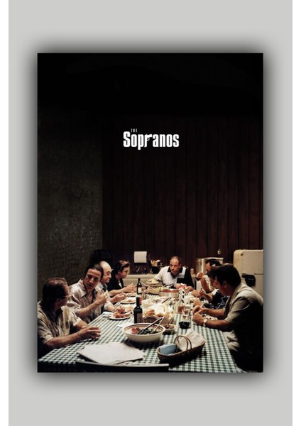The Sopranos Poster - Çerçevesiz Duvar Posteri
