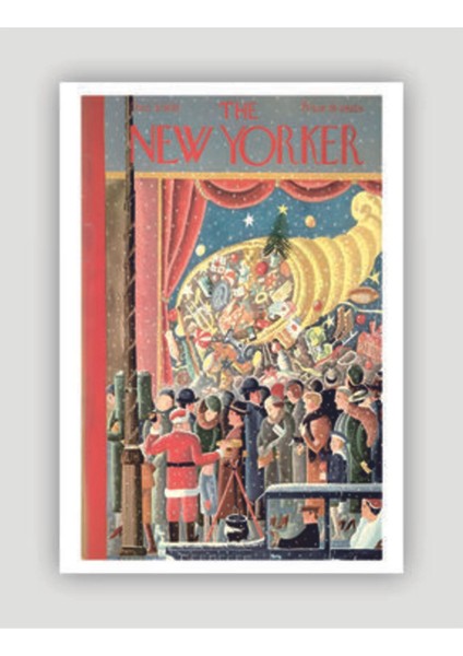 December 9,1933 The New Yorker Duvar Posteri - Kalın Kağıt - Çerçevesiz