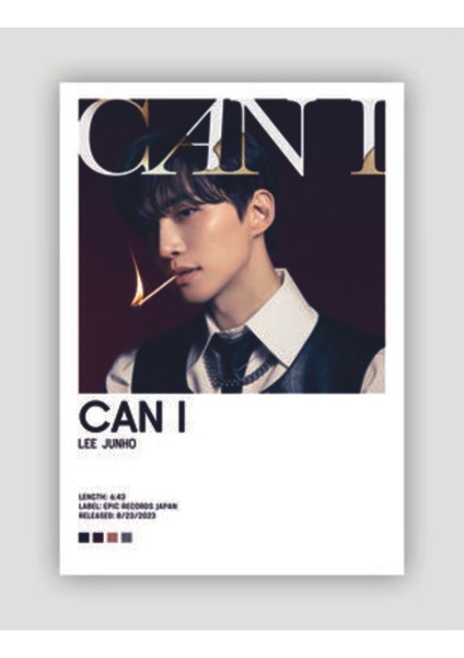 Lee Junhocan I K-Pop Duvar Posteri - Duvar Dekoru - Kalın Kağıt - Çerçevesiz