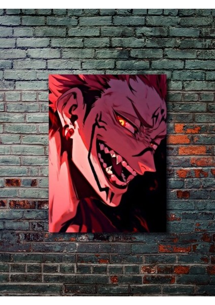 Ryomen Sukuna - Jujutsu Kaisen, Anime - Manga Serisi, Özel Tasarım Kağıt Poster, Duvar Sanatı