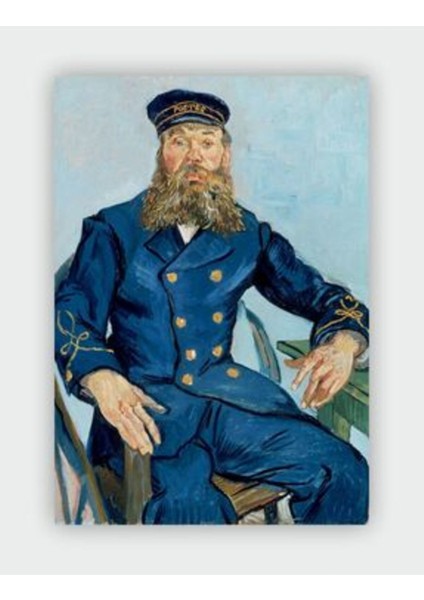 Postacıjoseph Roulin Vincent Van Gogh Duvar Posteri - Kalın Kağıt - Çerçevesiz
