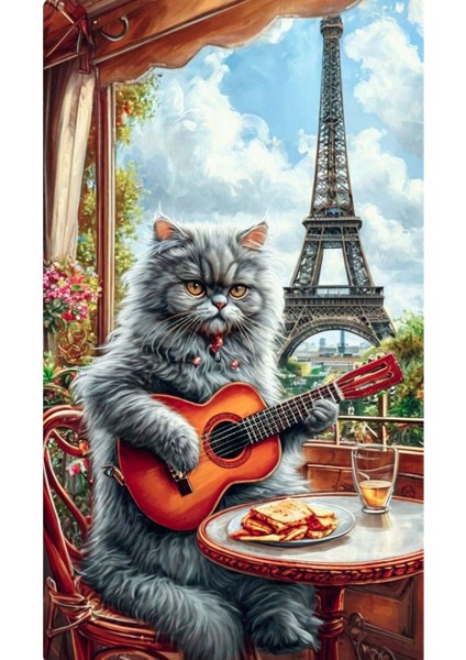 Kedi Poster - Yüksek Çözünürlük Hd Duvar Posteri Cat Poster Çerçevesiz