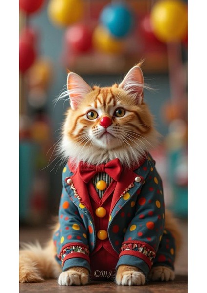 Kedi Poster - Yüksek Çözünürlük Hd Duvar Posteri Cat Poster Çerçevesiz