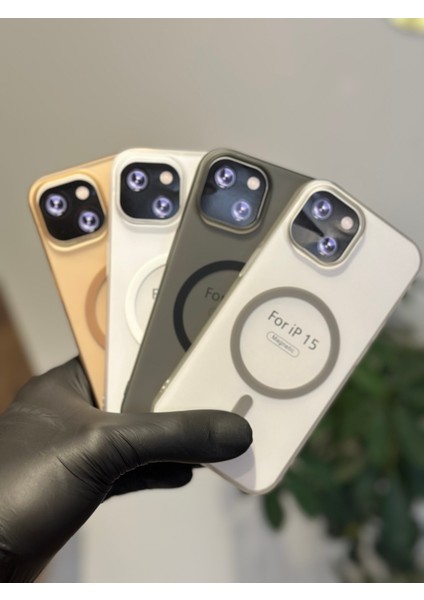Iphone 15 Kılıf Magsafe Elite Premium Mat Sararmaz modelleri