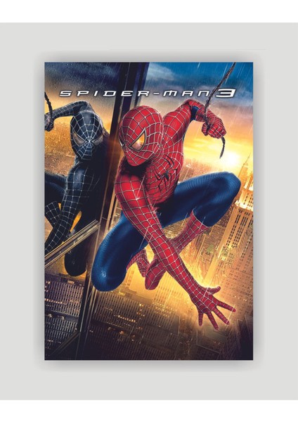 Spider Man 3 (2007) Film Duvar Posteri - Kalın Kağıt - Çerçevesiz