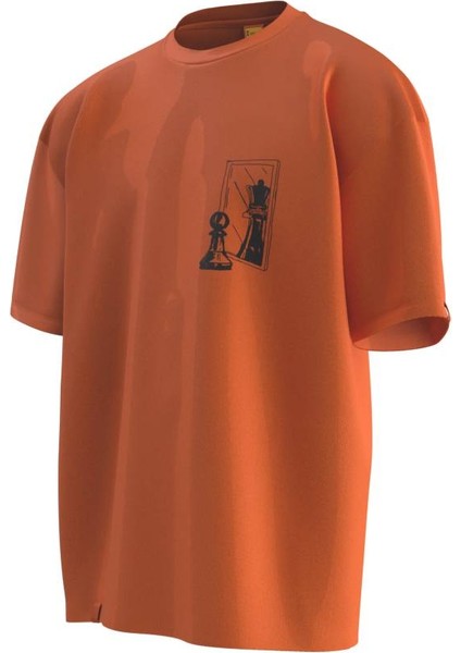 Piyon Şah Baskılı Unisex Oversize Tişört fiyatları
