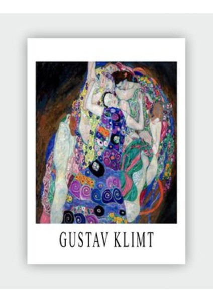 Bakirelergustav Klimt Duvar Posteri - Kalın Kağıt - Çerçevesiz