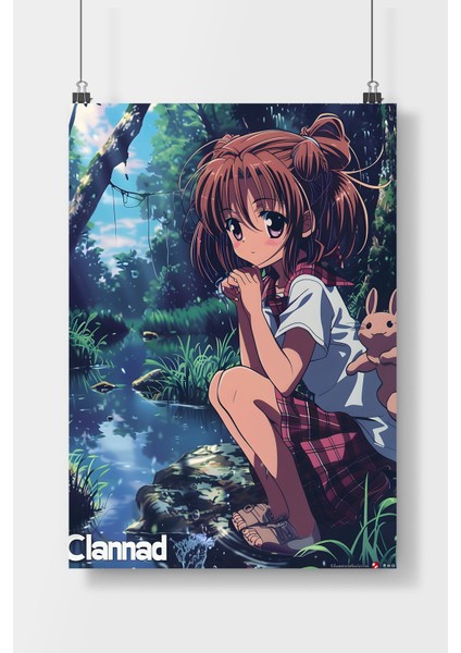 Clannad Poster Çerçevesiz Duvar Posteri