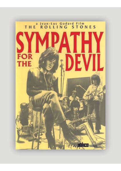 Sympathy Forthe Devil Vintage Duvar Posteri - Duvar Dekoru - Kalın Kağıt - Çerçevesiz
