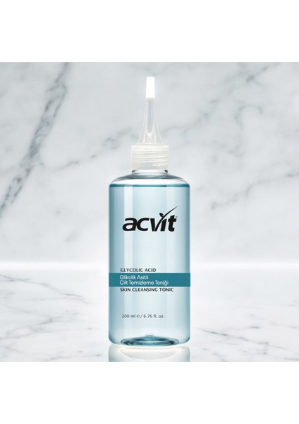 Glikolik Asitli Cilt Temizleme Toniği Arındırıcı 200 ml fırsatları