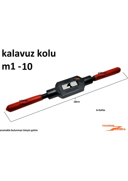 Kılavuz Kolu Kaliteli M1-10 Klavuz Kolu Diş Açma Kolu Metal Sağlam fiyatları
