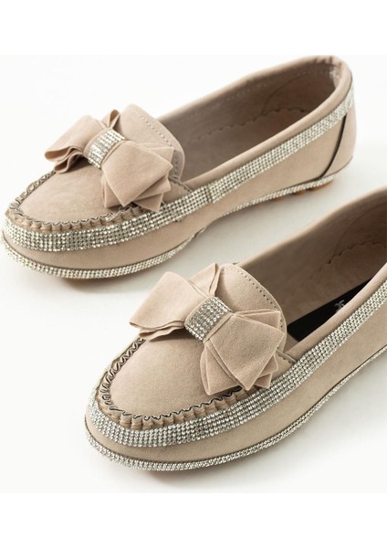 Mustang Süet Babet Bej modelleri