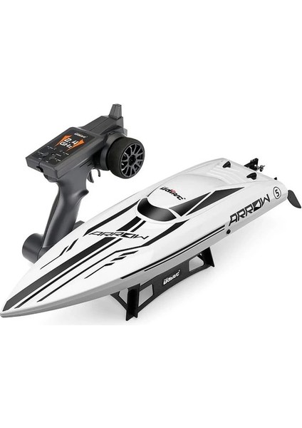 25 "rc Fırçasız 30 Mph Yüksek Sürat Uzaktan Kumandalı Tekne Beyaz