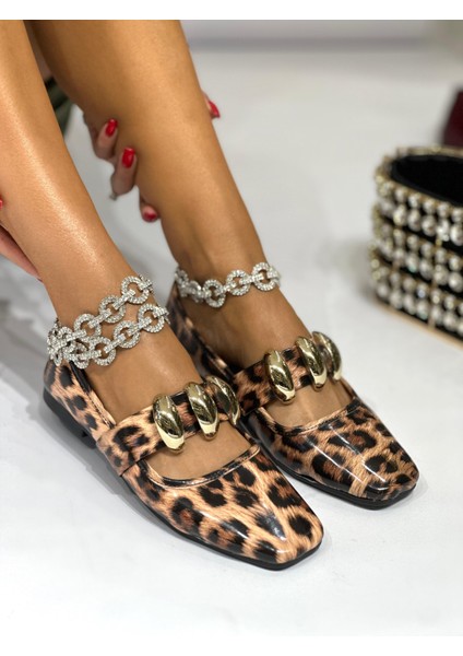 Lala Altın Rugan Babet Leopar fiyatları