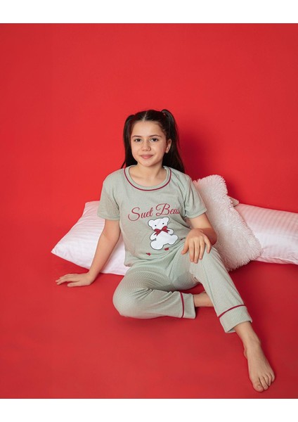 Ayıcık Desenli Çocuk Takımı