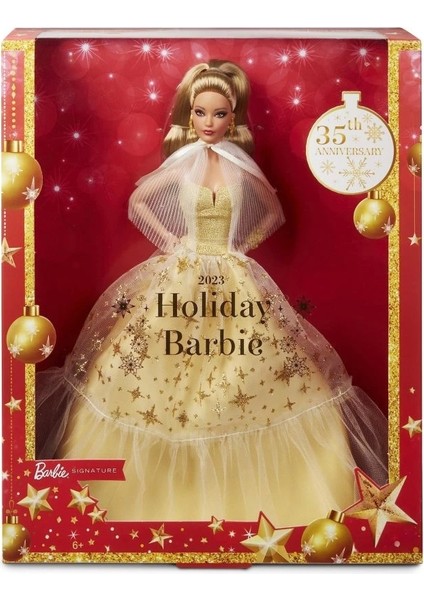 2023 Tatil Barbie Bebek Açık Kahverengi Saçlı