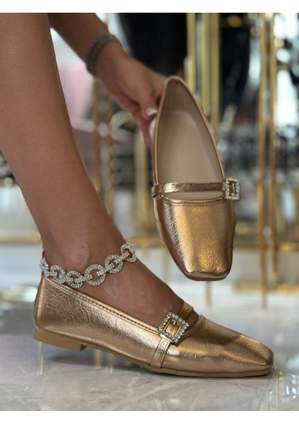 Sanda Özel Tasarım Babet Gold