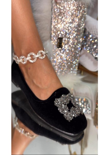 Zambana 2 Süet Babet Siyah