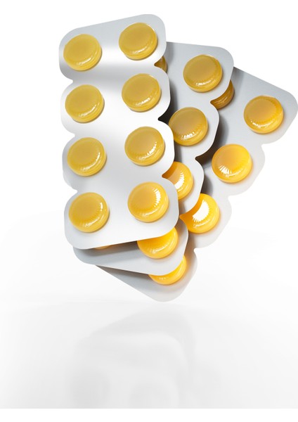 , Kafein, Taurin ve C Vitamini Içeren Pastil Takviye Edici Gıda 2'li Avantaj