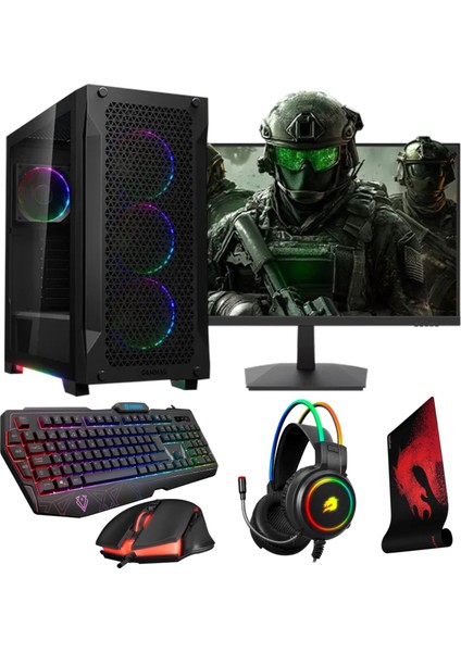Valo-Intel I5 4440-16GBRAM-4GB Ekran KARTI-240GB SSD -23.8 “ Oyuncu Bilgisayarı
