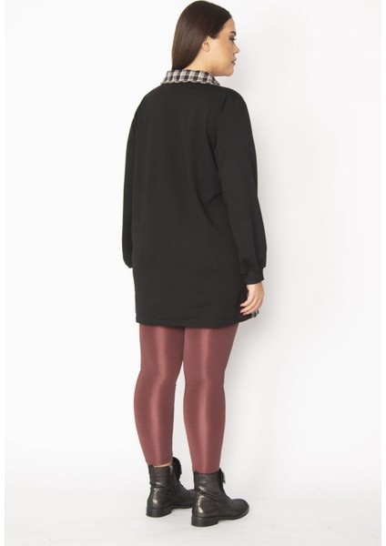 Kadın Bej Ekose Desen Detaylı Fermuarlı Cepli Mont 65N29569 fırsatları