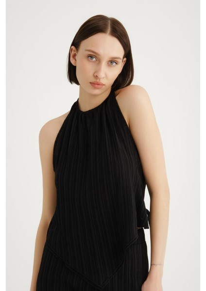 Kadın Yazlık Alt Üst Takım - %100 Pamuk, Şık Halter Yaka modelleri