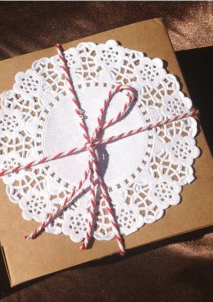 500 Adet Kağıt Dantel Bardak Altlığı 9 cm / Çay Bardağı Altı Çok Amaçlı Sunum Kağıdı