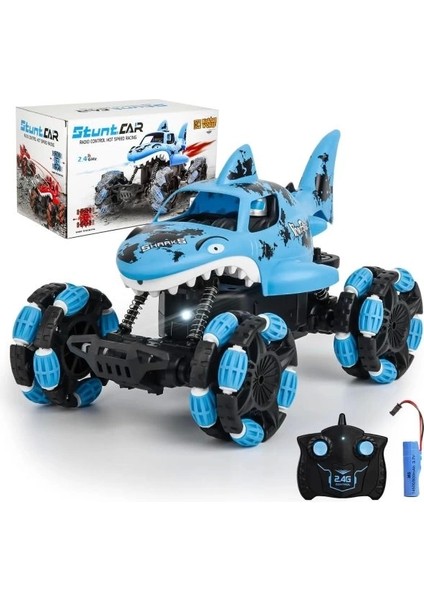 Kulariworld Uzaktan Kumandalı Dönüşümlü Robot Araba Blue