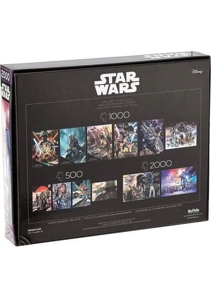 Star Wars 2000 Parçalı Puzzle modelleri