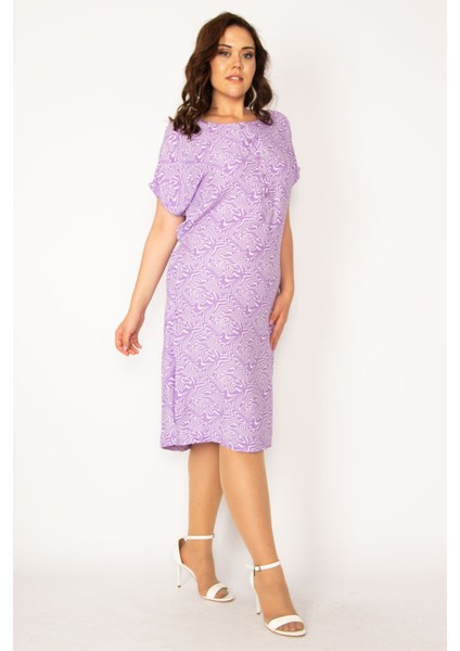 Kadın Bebe Mavisi Dokuma Viskon Kumaş Ön Pat Düğmeli Beli Kuşaklı Elbise 65N33614 modelleri