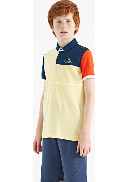 T13EG-11109_01 Erkek Çocuk T-Shirt Polo Yaka fiyatları