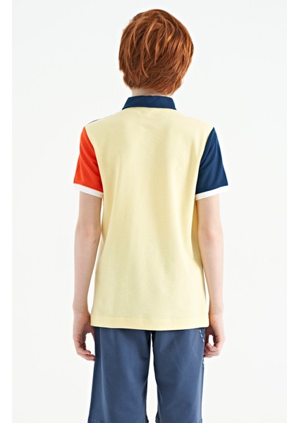 T13EG-11109_01 Erkek Çocuk T-Shirt Polo Yaka fırsatları