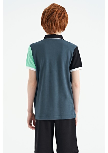 T13EG-11109_01 Erkek Çocuk T-Shirt Polo Yaka fırsatları